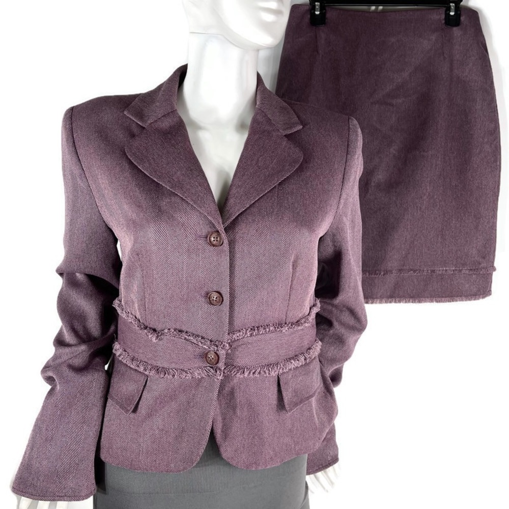 Levine Classics Skirt Suit Set 2 Piece, Size 10